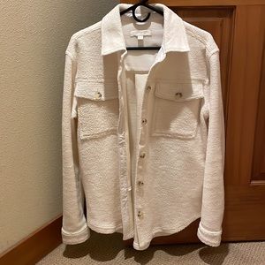 Spiritual Gangster Sherpa Fleece Shacket